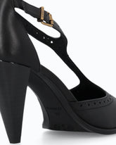 Zapatos de salón de piel con tira en T y tacón alto -  | Pinko