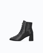 Bottines à lacets en cuir à talons -  | Pinko