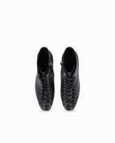 Bottines à lacets en cuir à talons -  | Pinko