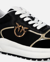 Scarpe sneakers con logo e dettagli specchiato -  | Pinko