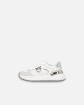 Scarpe sneakers con logo e dettagli specchiato -  | Pinko