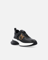 Sneakers Ariel effetto pelle con dettagli specchio -  | Pinko