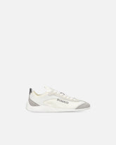 Lightweight knit fabric and microfibre sneakers -  | Pinko