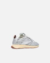 Sneakers laminate con glitter argento -  | Pinko