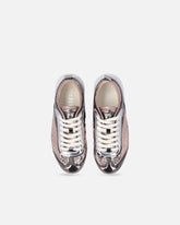 Sneakers con paillettes e inserti metallizzati -  | Pinko