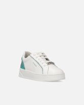 Leather sneakers with logo -  | Pinko