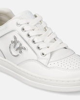 Sneakers in pelle con logo Love Birds -  | Pinko