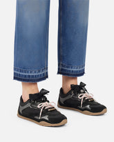 Sneakers with double laces and logo details -  | Pinko