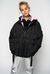 Technical quilted coat