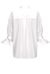 Stretch cotton poplin oversized shirt
