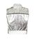 Gilet stile chiodo in pelle metallizzata
