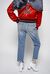 Jeans cigarette-fit in denim vintage