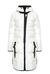 Long technical quilted coat