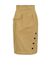 Skirt with pocket and buttons
