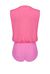 Body drappeggiato in polysatin