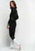 Leather-look jumpsuit