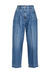 Culotte-style vintage denim jeans