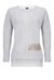 Pullover with metallic stripe