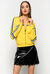 Minigonna effetto vernice stretch con pizzo