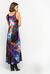 Galaxy-print dress