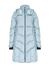 Long duvet coat in technical satin