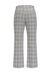 Pantaloni in cotone crêpe disegnato