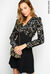 Jewel print dress