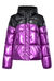 Laminated quilted coat