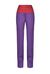 Pantalone bicolor in lana lucida