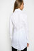 Camicia lunga in popeline stretch