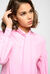 Blouse with sash collar