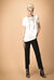 T-shirt in raso di seta