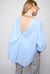 Poplin shirt with jewel collar