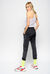 Joggers in tecno jersey light shiny