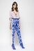 Joggers stampa lampone