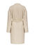 Cappotto con cintura in panno double
