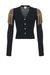 Cardigan in lana con frange e dettaglio lurex