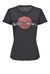 T-shirt in jersey con scritta e strass