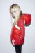 Gilet in tela glossy con bande logate