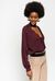 Cashmere blend pullover with lace