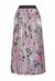 Sequin pleated skirt