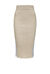 Lurex knit skirt