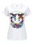 Slim floral Love Birds T-shirt