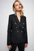 Giacca blazer in lana stretch
