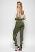 Pantaloni stile cargo in cotone