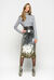 Skirt full of shaded sequins