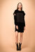 Felpa in cotone con cut-out