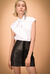 Camicia body gessata