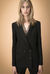 Blazer in textured fabric