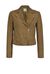 Chaqueta motera de ante